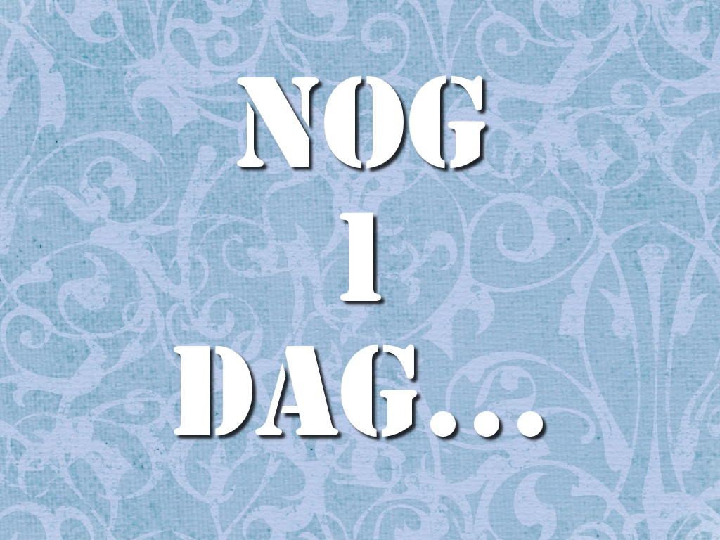 Nog één dag